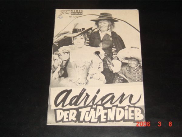4290: Adrian der Tulpendieb (Dietrich Haugk) Heinz Reinke, Karl Lieffen, Günther Neutze, Signe Seidel, Peter Arens, Eva Maria Meineke, Eva Christian