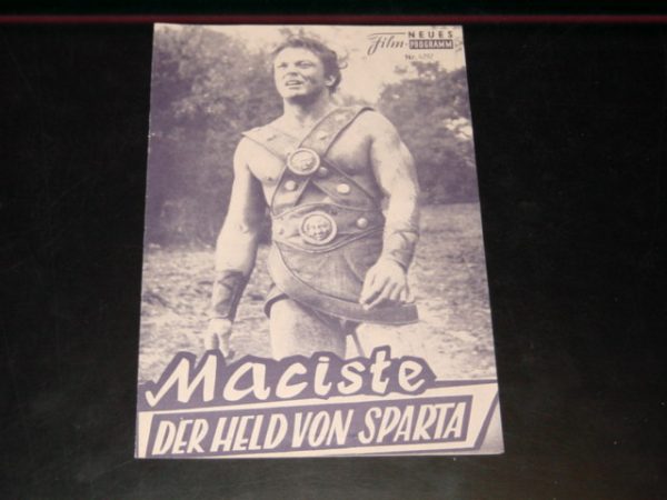 4292: Maciste der Held von Sparta (Mario Caiano) Mark Forest, Marilu Tolo, Elisabeth Fanti, Robert Hundar, Peter Wite, Giuseppe Addobbati, Ferruccio Amendola