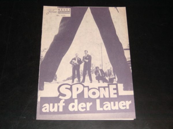 4296: Spione auf der Lauer (Max Pecas) Jean Vinci, Claudine Coster, Jean Claudio, Anna Gael, Robert Lombard, Dominique Santarelli, Michel Vocoret