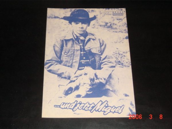 4297: ...und jetzt Miguel (James B. Clark) Guy Stockwell, Pat Cardi, Clu Gulager, Michael Ansara, Joe de Santis, Pilar del Rey, Buck Taylor, Peter Robbins, Edmund Hashim, Emma Tyson