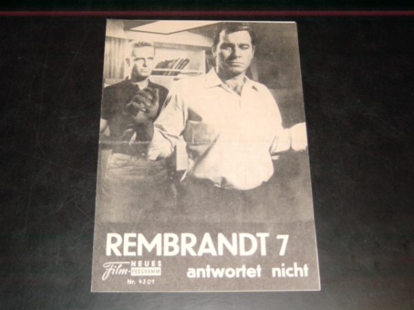 4301: Rembrandt 7 antwortet nicht (Carlo Romitelli) Lang Jeffries, Joachim Hansen, Christiane Maybach, Lauren Valen, Carl Hintermann, Mitsouko