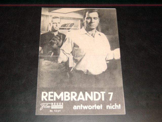 4301: Rembrandt 7 antwortet nicht (Carlo Romitelli) Lang Jeffries, Joachim Hansen, Christiane Maybach, Lauren Valen, Carl Hintermann, Mitsouko