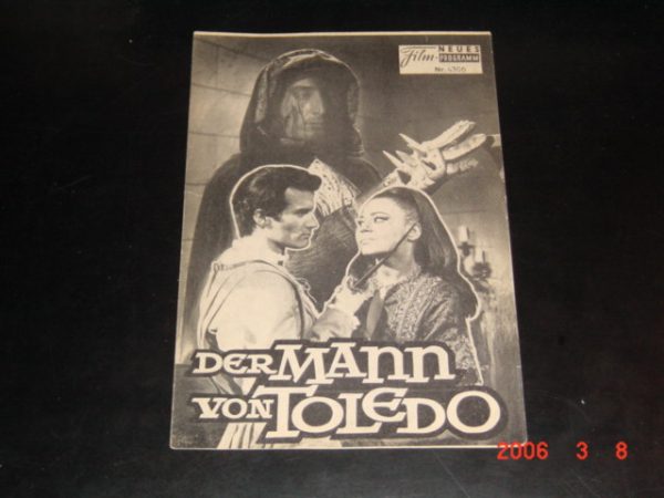 4306: Der Mann von Toledo (E. Martin) Ann Smyrner, Carl Möhner, Stephen Forsyth, Ivan Desny, Norma Bengell, Gabriella Andreini, Pepe Calvo, Gianni Solaro, Enrique Avila, Laura Rocca, Maria Tejeiro, Aldo Cecconi