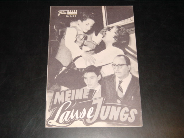 431: a: Meine Lause Jungs (Alberto Lattuada) Riccardo Billi, Mario Riva, Lise Bourdin, Alberto Rabagliati