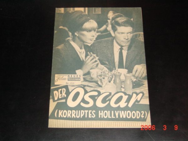 4346: Der Oscar ( Korruptes Hollywood ) (Russell Rouse) Elke Sommer, Stephen Boyd, Milton Berle, Eleanor Parker, Joseph Cotten, Jill St. John, Tony Bennett, Edie Adams