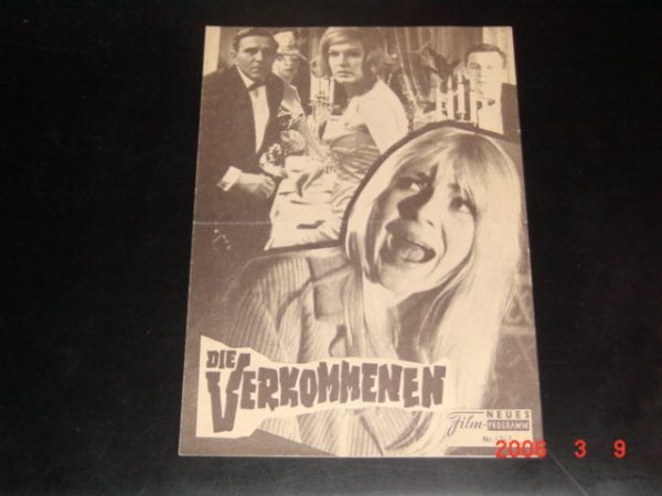 4347: Die Verkommenen (Arne Matsson) Anders Henriksson, Eva Dahlbeck, Ella Henriksson, Valter Norman, Elsa Prawitz, Ove Tjernber, Arne Thorstensson, Erik Hell, Tor Isedal, Lotte Tarp