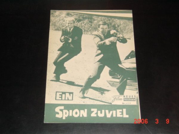 4359: Ein Spion zuviel (Joseph Sargent) Robert Vaughn, David McCallum, Rip Torn, Dorothy Provine, Leo G. Carroll, Yvonne Craig, David Opatoshu, David Sheiner, Donna Michelle, Leon Lontoc