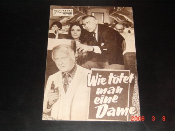 4367: Wie tötet man eine Dame (Manfred R. Köhler) Curd Jürgens, Karin Dor, Stewart Granger, Rupert Davies, Adolfo Celi, Klaus Kinski, Scilla Gabel, Mollie Peters, Erika Remberg