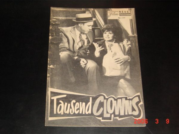 4371: Tausend Clowns (Fred Coe) Jason Roberts jr. Barbara Harris, Martin Balsam, William Daniels, Paul E. Richards, Barry Gordon, Gene Saks