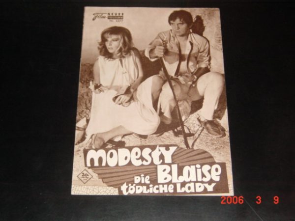 4377: Modesty Blaise: Die tödliche Lady (Joseph Losey) Monica Vitti, Terence Stamp, Dirk Bogarde, Harry Andrews, Michael Craig, Scilla Gabel, Tina Marquand