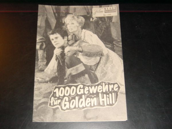 4387: 1000 Gewehre für Golden Hill (David Lowell Rich) Don Murray, Henry Silva, Guy Stockwell, Don Oakland, Abby Dalton, Bradford Dillman, Percy Rodriguez, Michel Evens, Emily Banks, Edward Binns