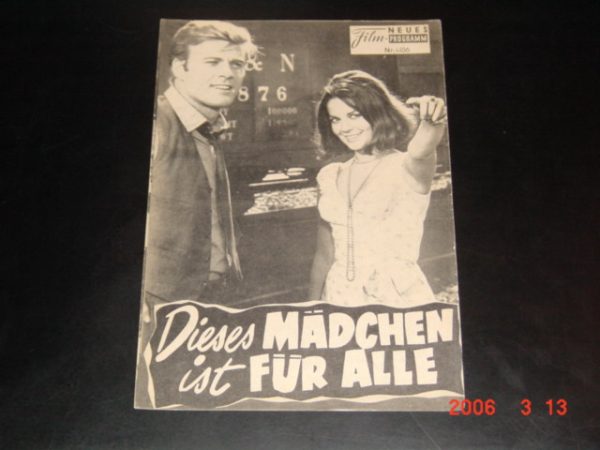 4406: Dieses Mädchen ist für alle ( This Property is Condemned ) ( Sydney Pollack ) Natalie Wood, Robert Redford, Charles Bronson, Kate reid, Mary Badham, Jon Provost, John Harding