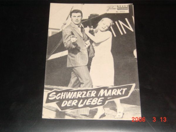4422: Schwarzer Markt der Liebe ( Ernst Hofbauer ) Uta Levka, Karin Field, Astrid Frank, Claus Tinney,Tilli Lauenstein, Rolf Eden, Omero Antonutti, Rico Peter, Karl Gretler, Elio Manni, Christiane Dass, Karin Glier, Li Hardes, Helga Schwartz, Nahid, Man