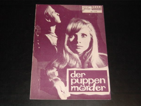 4429: Der Puppenmörder ( The Psychopath ) ( Freddie Francis ) Patrick Wymark, Margaret Johnston, John Standing, Alexander Knox, Judy Huxtable, Don Borsenko, Colin Gordon, Thorley Walters, Robert Crewdson, Tim Barrett, Frank Forsyth, Olive Gregg, Harol