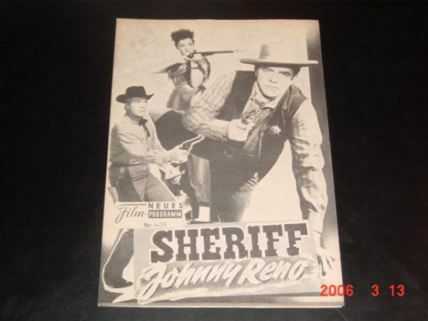 4433: Sheriff Johnny Reno ( Johnny Reno ) ( R. G. Springsteen ) Dana Andrews, Jane Russell, Lon Chaney, John Agar, Lyle Bettger, Tom Drake, Richard Arlen, Robert Lowery, tracy Olsen, Dale Van Sickle