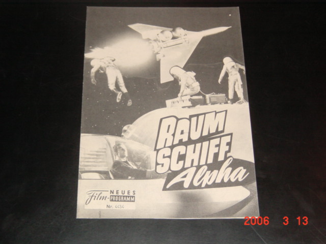 4434: Raumschiff Alpha ( I criminali della Galassia ) ( Anthony Dawson ) Tony Pussell, Lisa Gastoni, Massimo Serato, Charles Justin, Franco Nero, Enzo Fiermonte, Michel Lemoine
