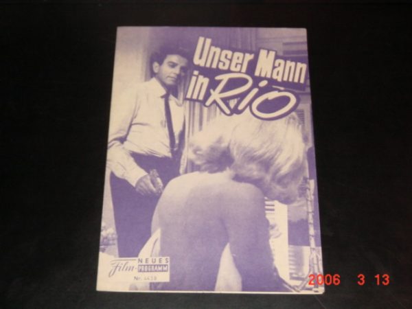 4438: Unser Mann in Rio ( Kiss the Girls and make them die ) ( Henry Levin ) Terry Thomas, Michael Connors, Raf Vallone, Margaret Lee, Beverly Adams, Nicoletta Machiavelli, Dorothy Provine