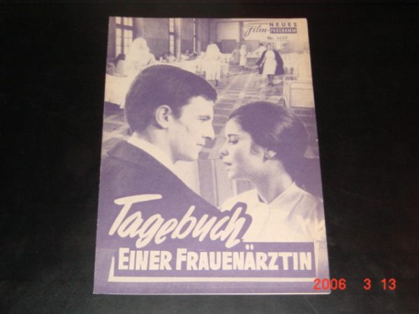 4439: Tagebuch einer Frauenärztin ( Le journal d´une femme en blanc ) ( Claude Autant-Lara ) Marie Jose Nat, Jean Valmont, Paloma Matta, Claude Gensac, Pierre Dorat