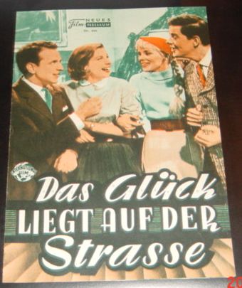 444: Das Glück liegt auf der Straße (Franz Antel) Walter Giller, Georg Thomalla, Susanne Cramer, Doris Kirchner, Christian Maybach, Hubert von Meyerinck