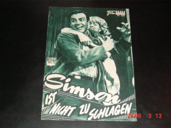 4441: Simson ist nicht zu schlagen ( A Fine Madness ) ( Irving Kershner ) Sean Connery, Jean Seberg, Joanne Woodward, Patrick O´Neal, Colleen Dewhurst, Clive Revill, Werner Peters, John Fiedler, Kay Medford, Jackie Coogan, Sorrell Booke, Zohra Lampert,