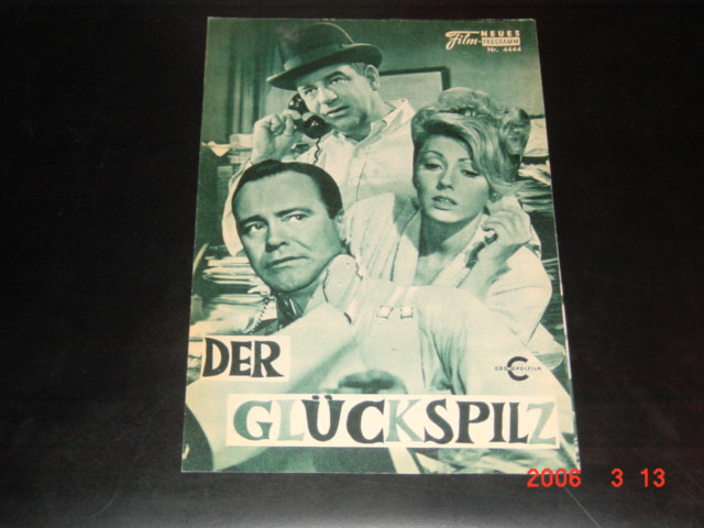 4444: Glückspilz ( The Fortune Cookie ) ( Billy Wilder ) Jack Lemmon, Walter Matthau, Judi West, Ron Rich, Cliff Osmond