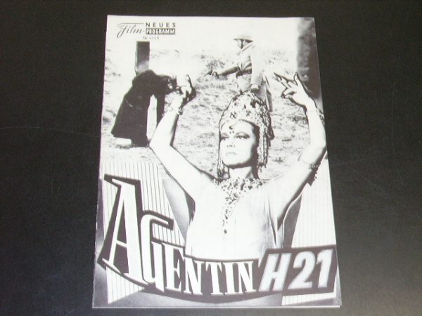 4445: Agentin H 21 ( Mata Hari H 21 ) ( Jean Louis Richard, Francois Truffaut ) Jeanne Moreau, Jean Louis Trintignant, Claude Rich, Georges Riquier, Franck Villard, Albert Remy