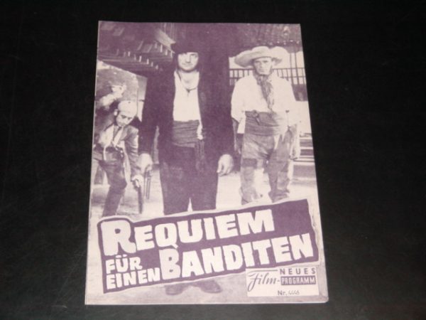 4446: Requiem für einen Banditen ( Carlo Saura ) Lino Ventura, Lea Massari, Francisco Rabal, Philippe Leroy, Gabriel Tinti