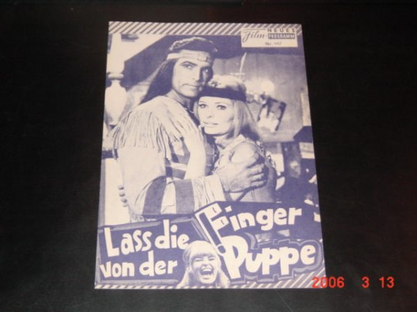 4447: Lass die Finger von der Puppe ( José Betty Johnson ) Vivi Bach, Gustavo Rojo, Thomas Alder, Renzo Palmer, Umberto Dorsi, Nino Vingelli, Maria Paz Pondal