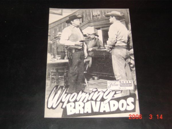 4476: Wyoming Bravados ( Waco ) ( R: G: Springsteen ) Howard Keel, Jane Russell, Brian Doulevy, Wendell Corey, Terry Moore, John Smith, John Agar, Ben Cooper, Gene Evans