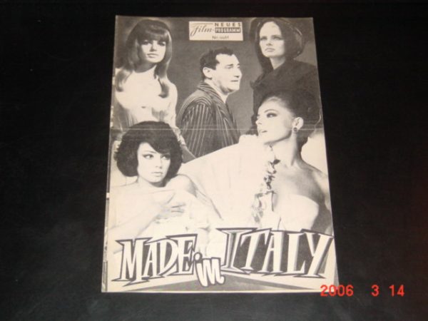 4481: Made in Italy ( Nanni Loy ) Silva Koscina, Alberto Sordi, Virna Lisi, Jean Sorel, Anna Magnani, Catherina Spaak, Nino Manfredi, Lando Buzzanca, Aldo Fabrizi, Walter Chiari, Nino Castelnuovo