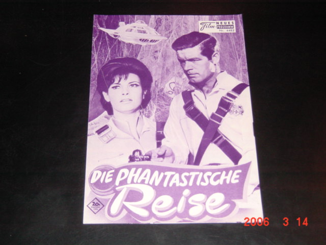 4482: Die Phantastische Reise ( Fantastic Voyage ) ( Richard Fleischer ) Stephen Boyd, Raquel Welch, Edmond O´Brien, Arthur O´Connell, Arthur Kennedy, William Redfield, Donald Pleasence, Jean Del Val