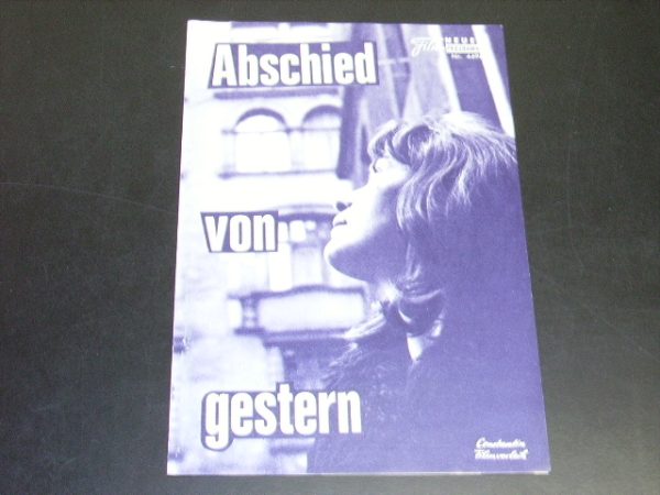 4496: Abschied von gestern ( Alexander Kluge ) Alexandra Kluge, Günther Mack, Eva Maria Meinecke, Peter Staimmer, Hans Korte, Edith Kuntze, Josef Kreindl, Käthe Ebner, Ursula Dirichs, O. E. Fuhrmann, Karl-Heinz Peters