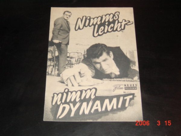 4545: Nimms leicht nimm Dynamit, Lino Ventura, Mireille Darc,