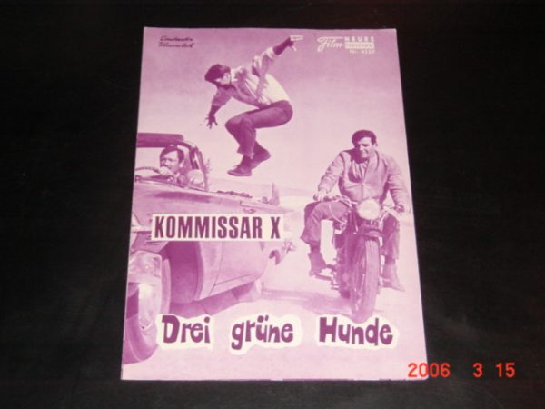 4559: Kommissar X: Drei grüne Hunde, Brad Harris, T. Kendall,