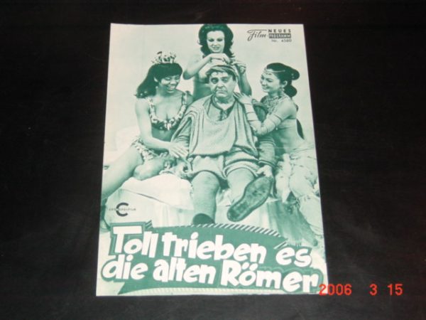 4560: Toll triebens die alten Römer, Buster Keaton,
