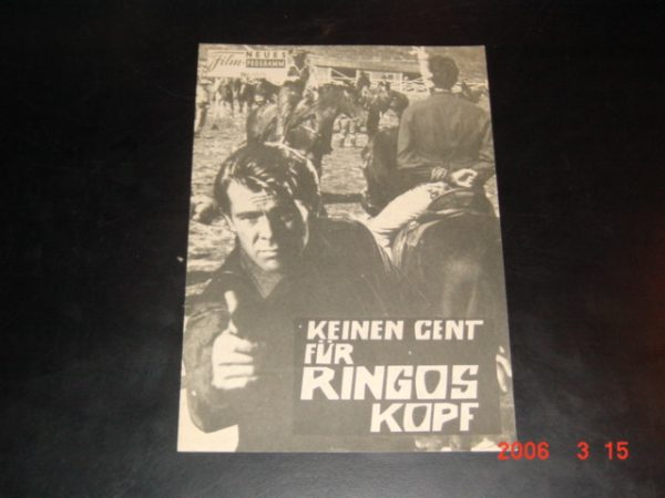 4575: Keinen Cent für Ringos Kopf, George Ardisson,