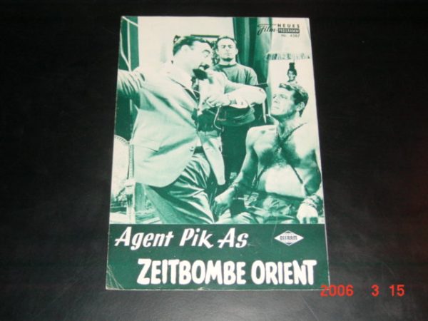 4587: Agent Pik As Zeitbombe Orient, George Ardisson,
