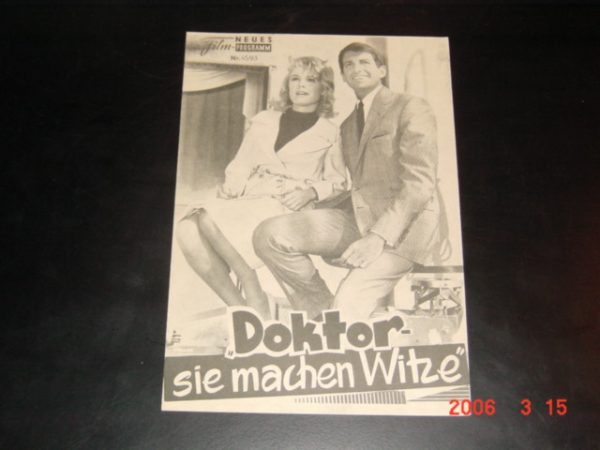 4593: Doktor sie machen Witze, Sandra Dee, George Hamilton,