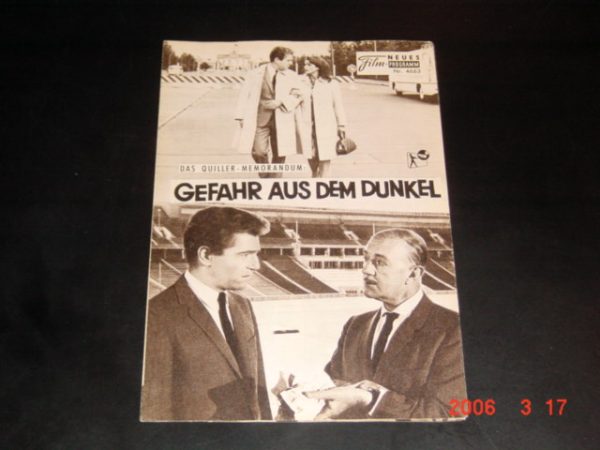 4663: Gefahr aus dem Dunkel, George Segal, Senta Berger,