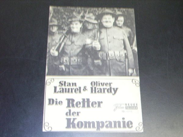 4668: Die Retter der Kompanie, Stan Laurel & Oliver Hardy