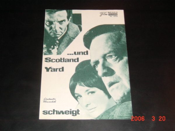 4705: .. und Scotland Yard schweigt, Van Heflin, Heidelinde Weis