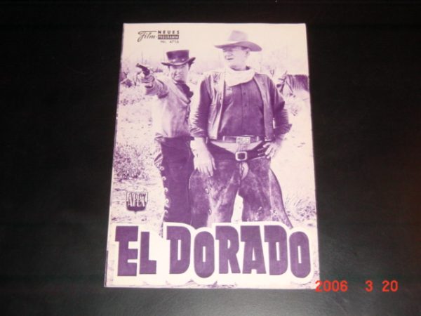 4716: El Dorado, John Wayne, Robert Mitchum, James Caan,