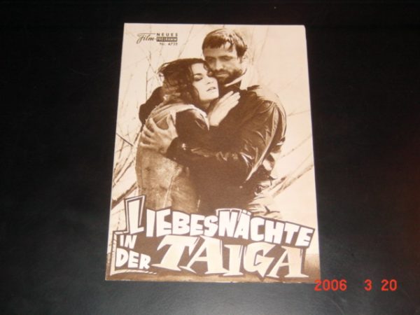 4722: Liebesnächte in der Taiga, Marie Versini, Walter Barnes,