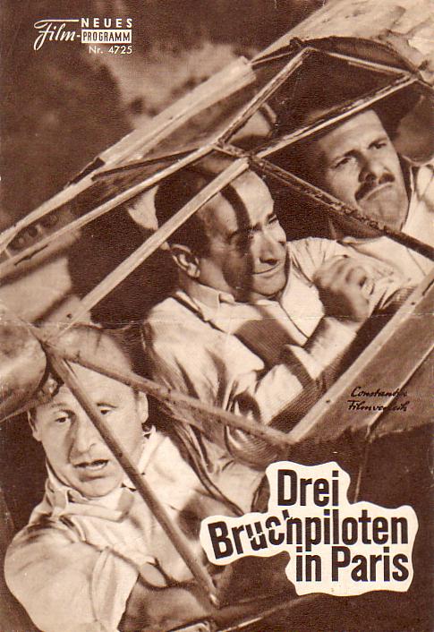 4725: Drei Bruchpiloten in Paris, Louis de Funes, Bourvil,