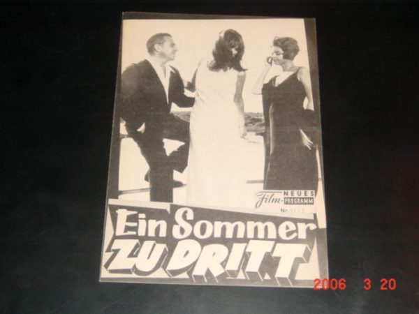 4770: Ein Sommer zu dritt, Nadja Tiller, Enrico Maria Salerno,