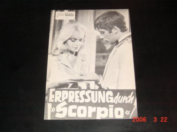 4781: Erpressung durch Scorpio, Shirley Eaton, Alex Cord,