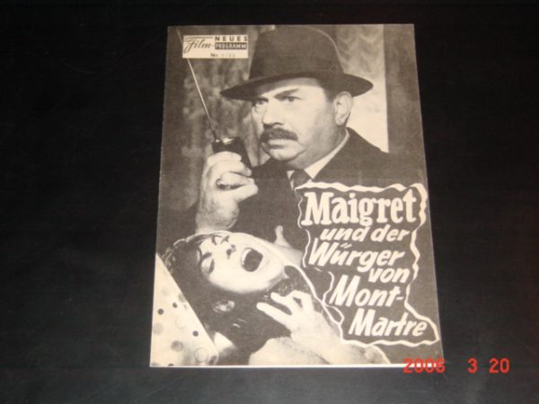 4786: Maigret und der Würger von Mont Martre, Gino Cervi,