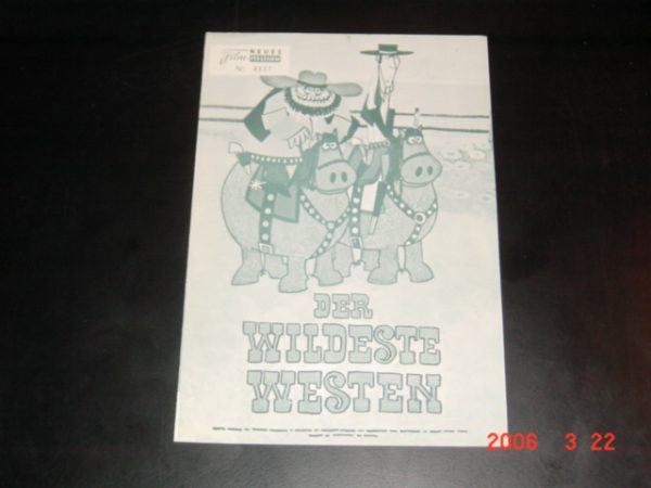 4807: Der wildeste Westen, ( West und Soda ) Bruno Bozzetto,