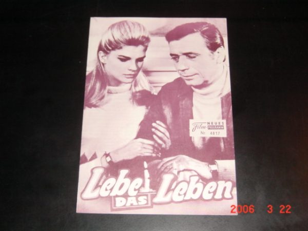 4817: Liebe das Leben, Yves Montand, Annie Girardot,