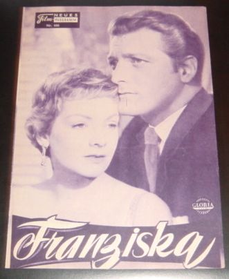 486: Franziska (Wolfgang Liebeneiner) Ruth Leuwerik, Carlos Thompson, Friedrich Domin, Josef Meinrad, Jochen Brockmann, Nadja Regin, Gisela Trowe, Siegfried Schürenberg, Peter Elsholtz, Else Ehser